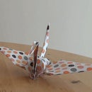 Origami Crane With Flapping Wings