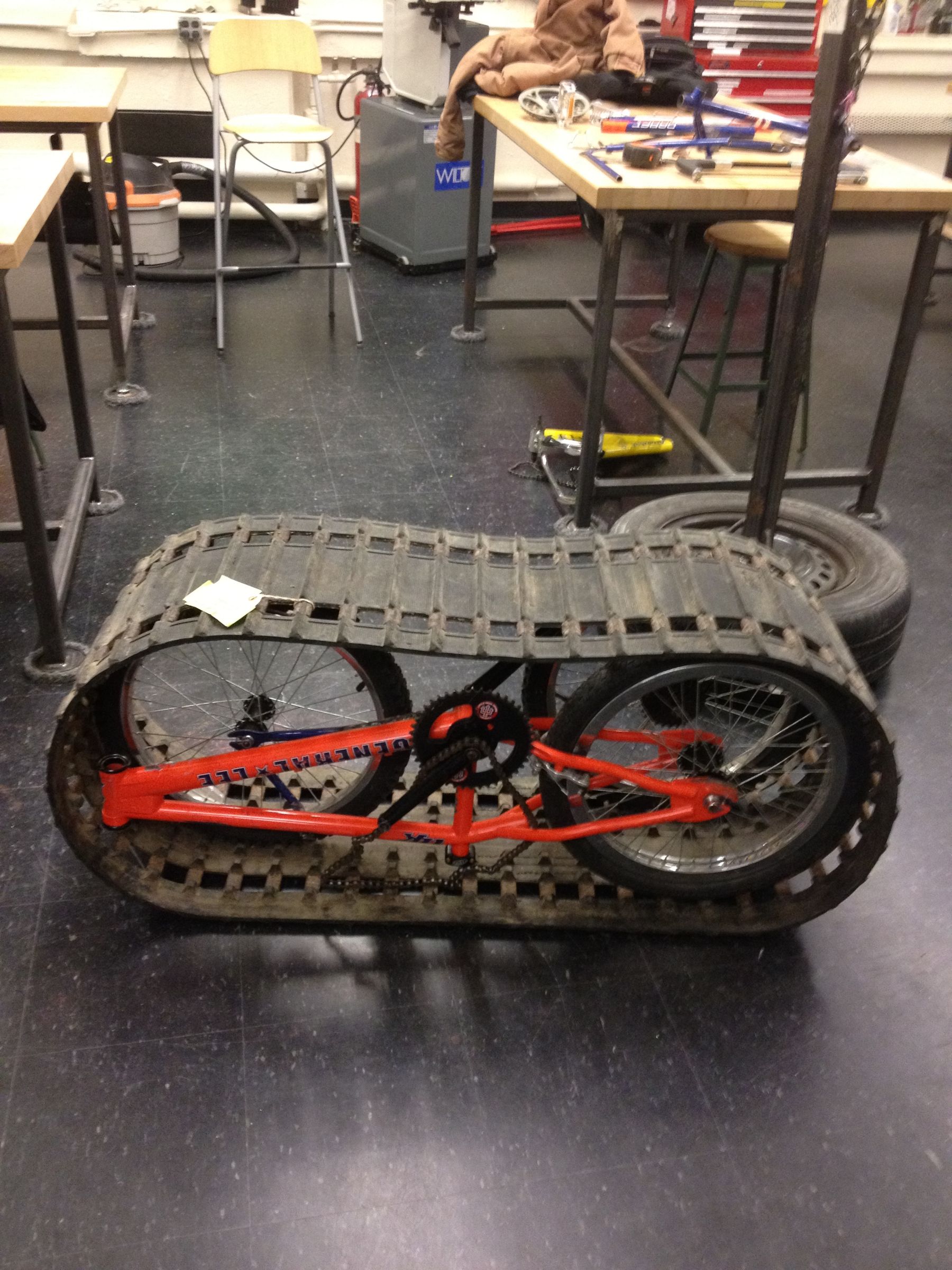 Build a Massive Snowmobile Tank Bike : 5 Steps (with Pictures) -  Instructables, image size:768x1024