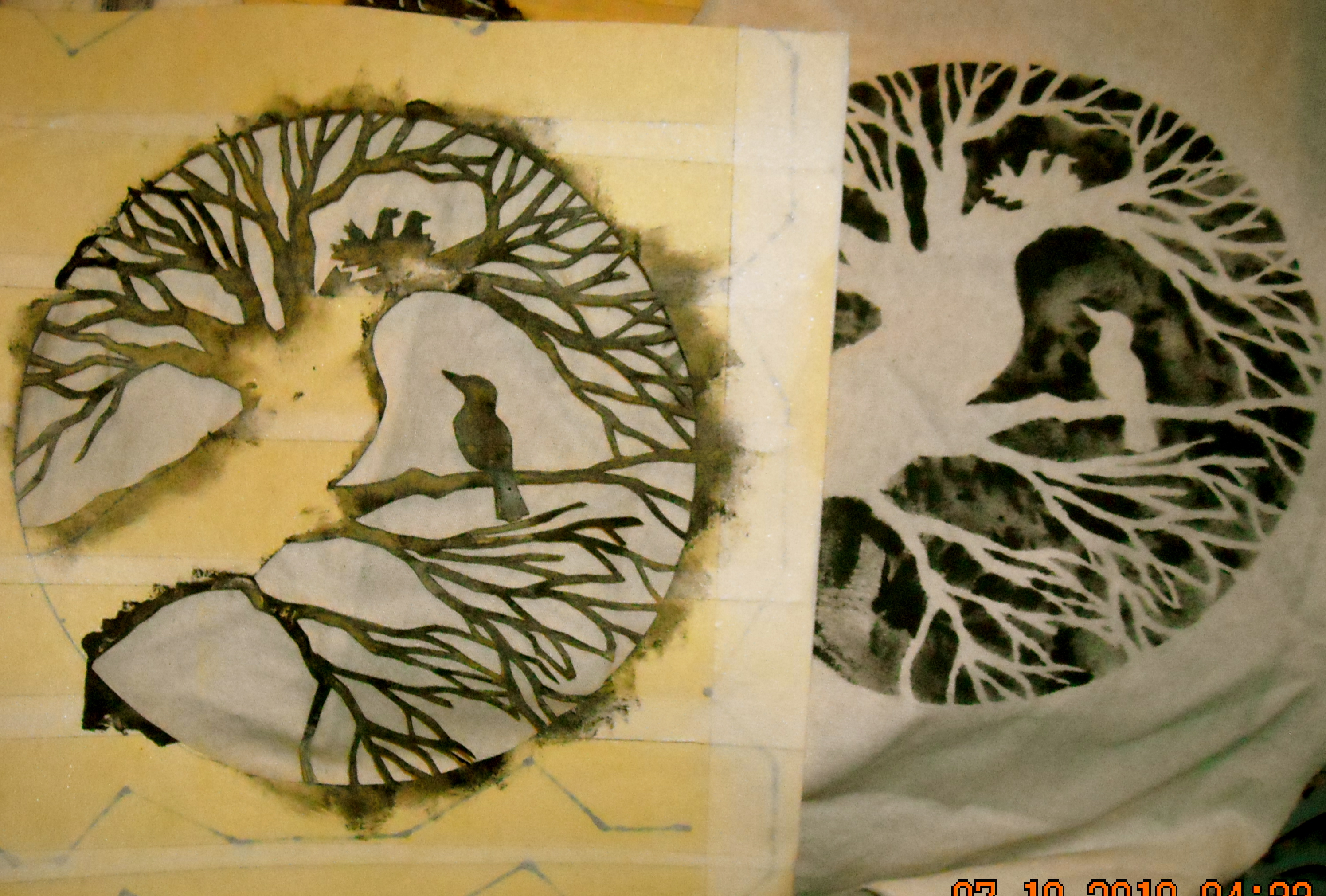 Easy Tape Stencils for Decorating, Clothes, T-shirts Etc...