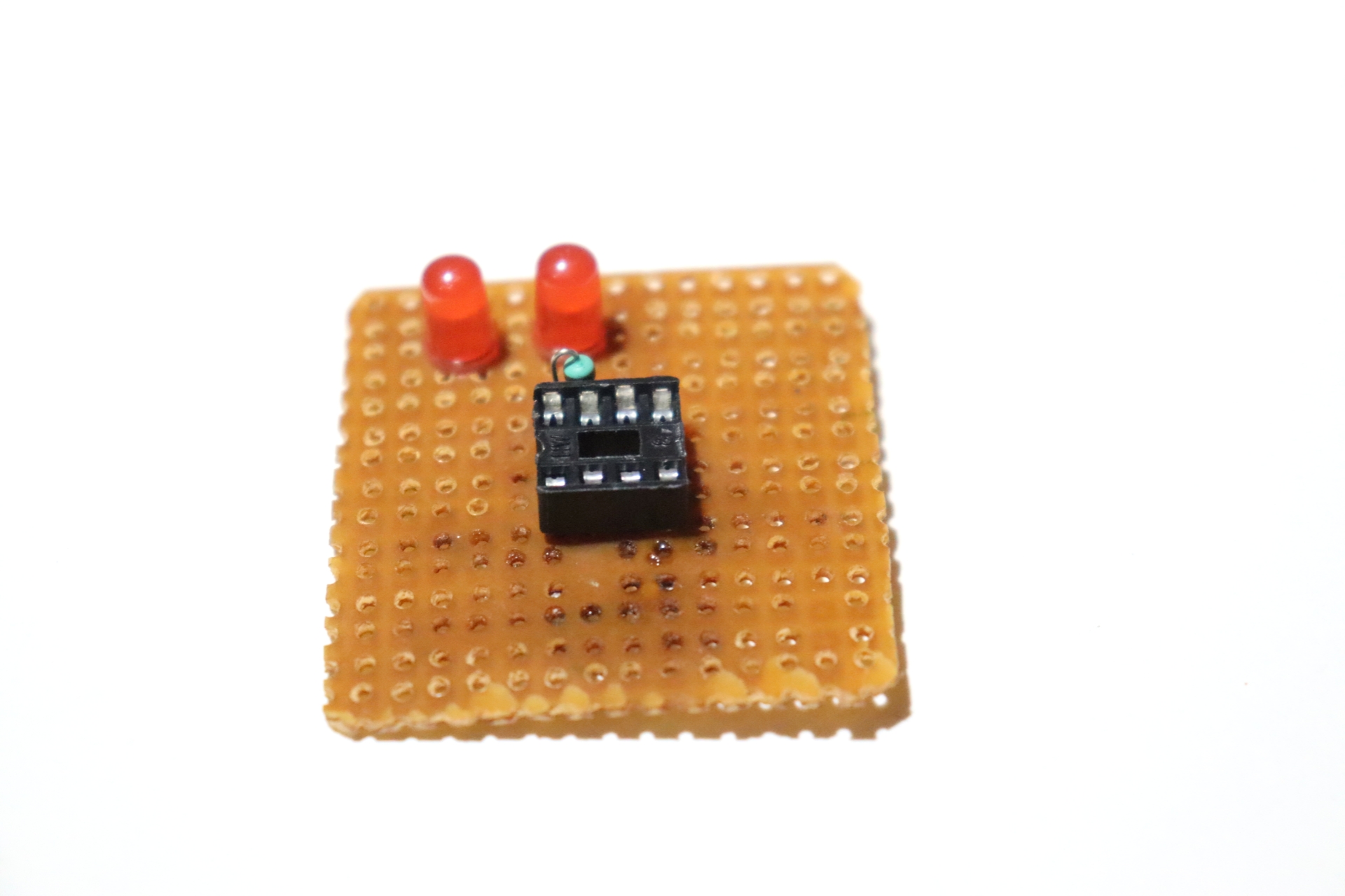 How to Make Double LED Blinker Circuit on PCB 11 Steps Instructables