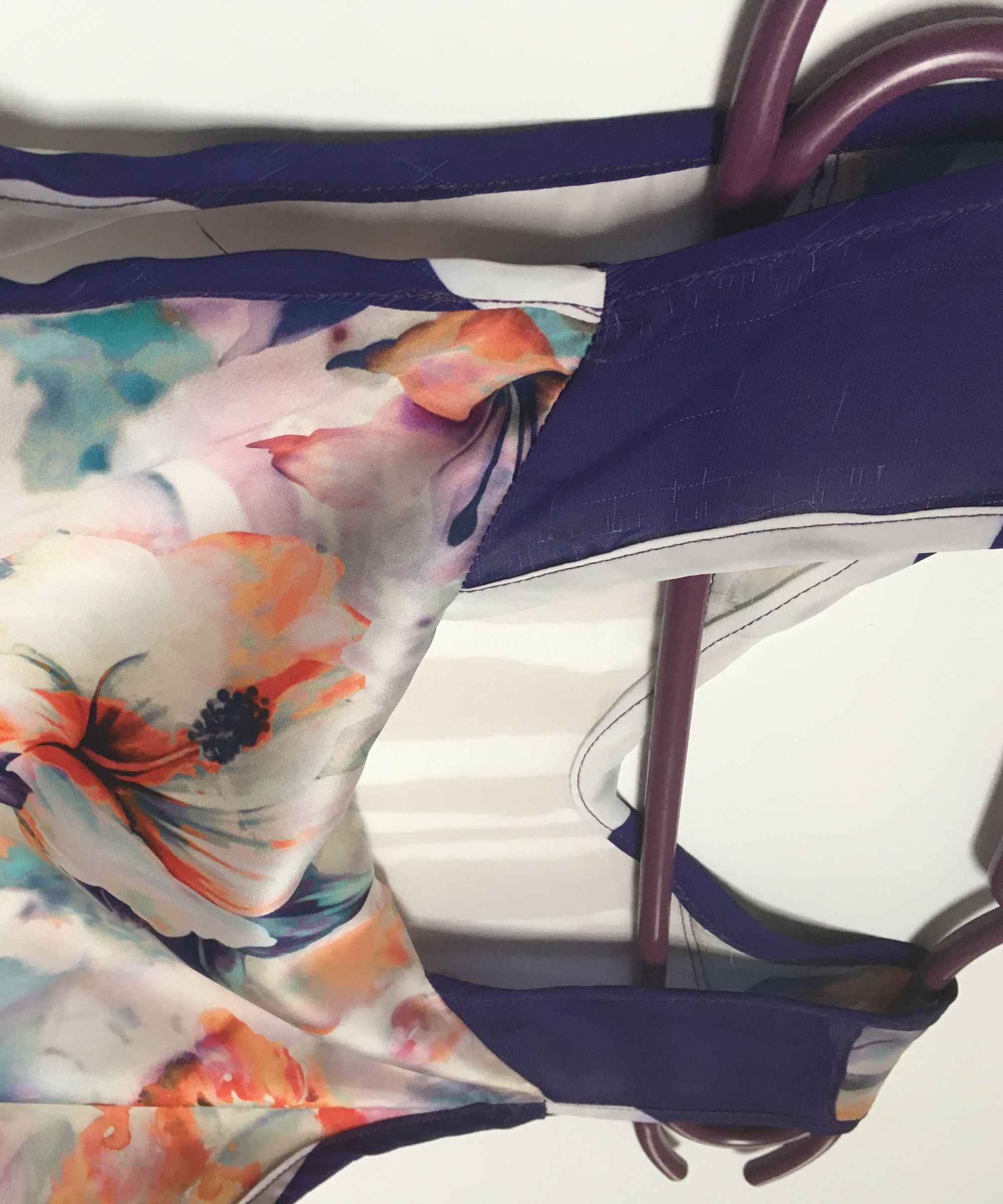 Silky Top Pattern With Upcycled Fabric