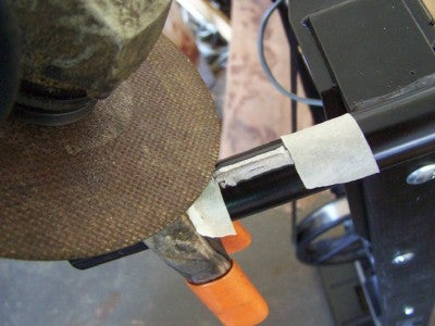 Bare Metal Needed for Welding