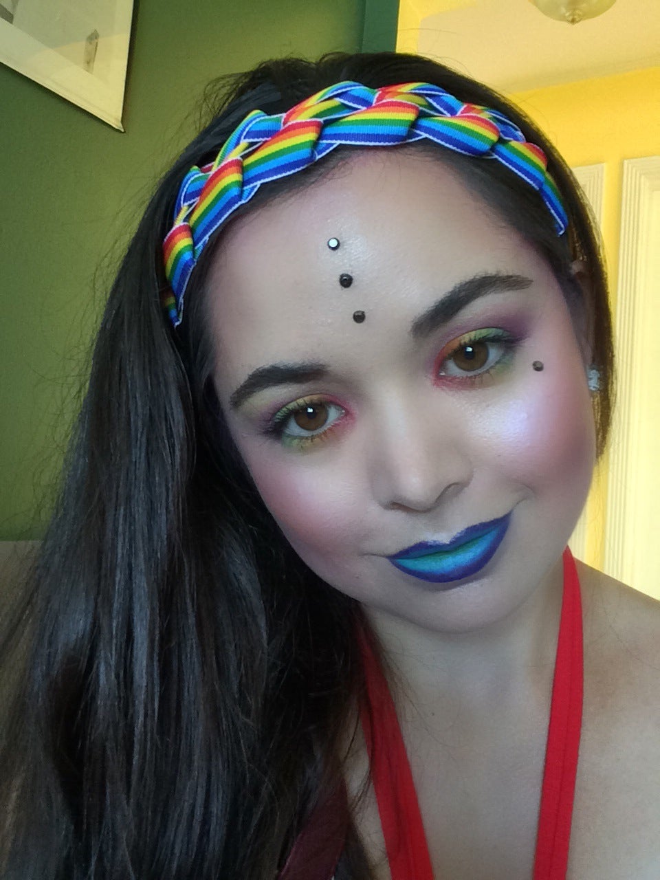 DIYS Ribbon Lei & Head Piece 