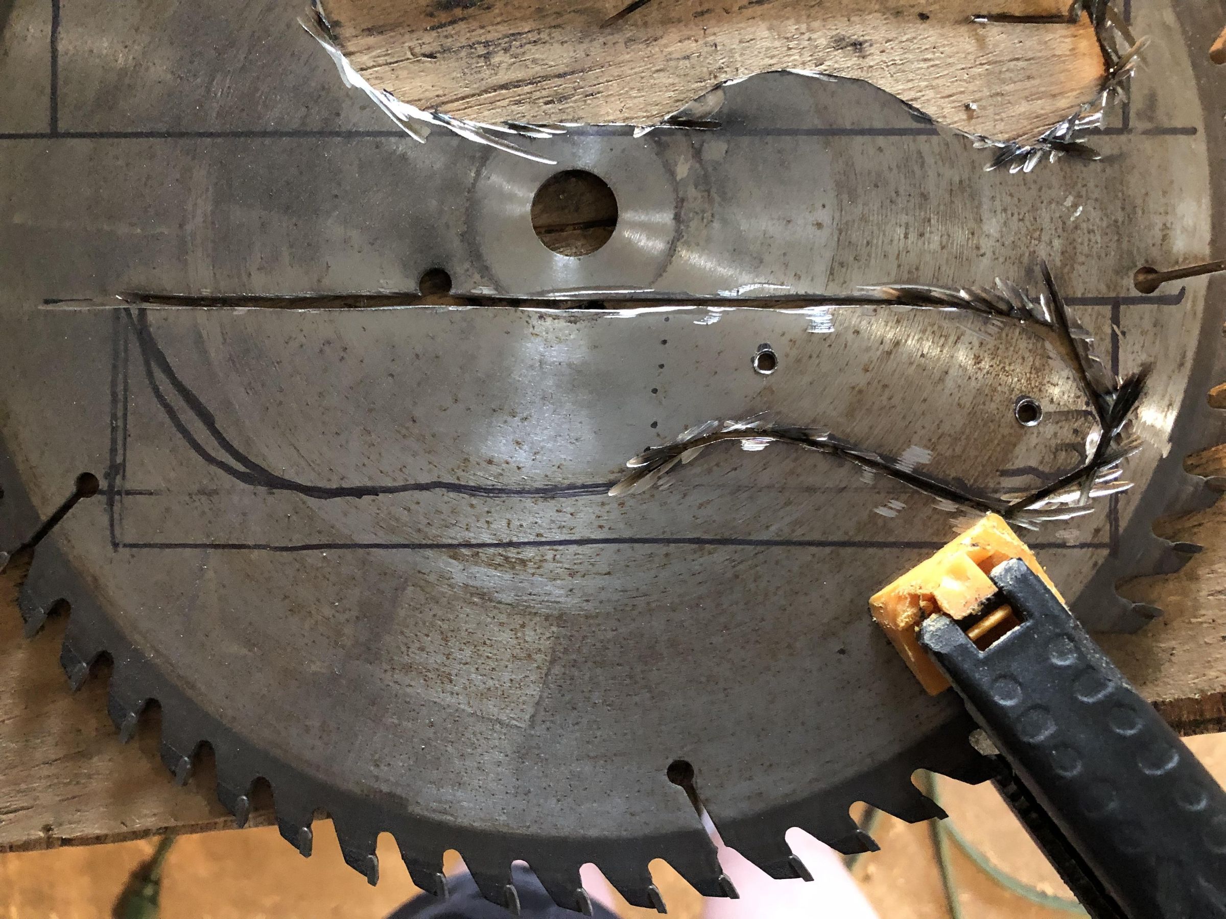 Diy Saw Blade Knife Concept 7 Steps (with Pictures) Instructables