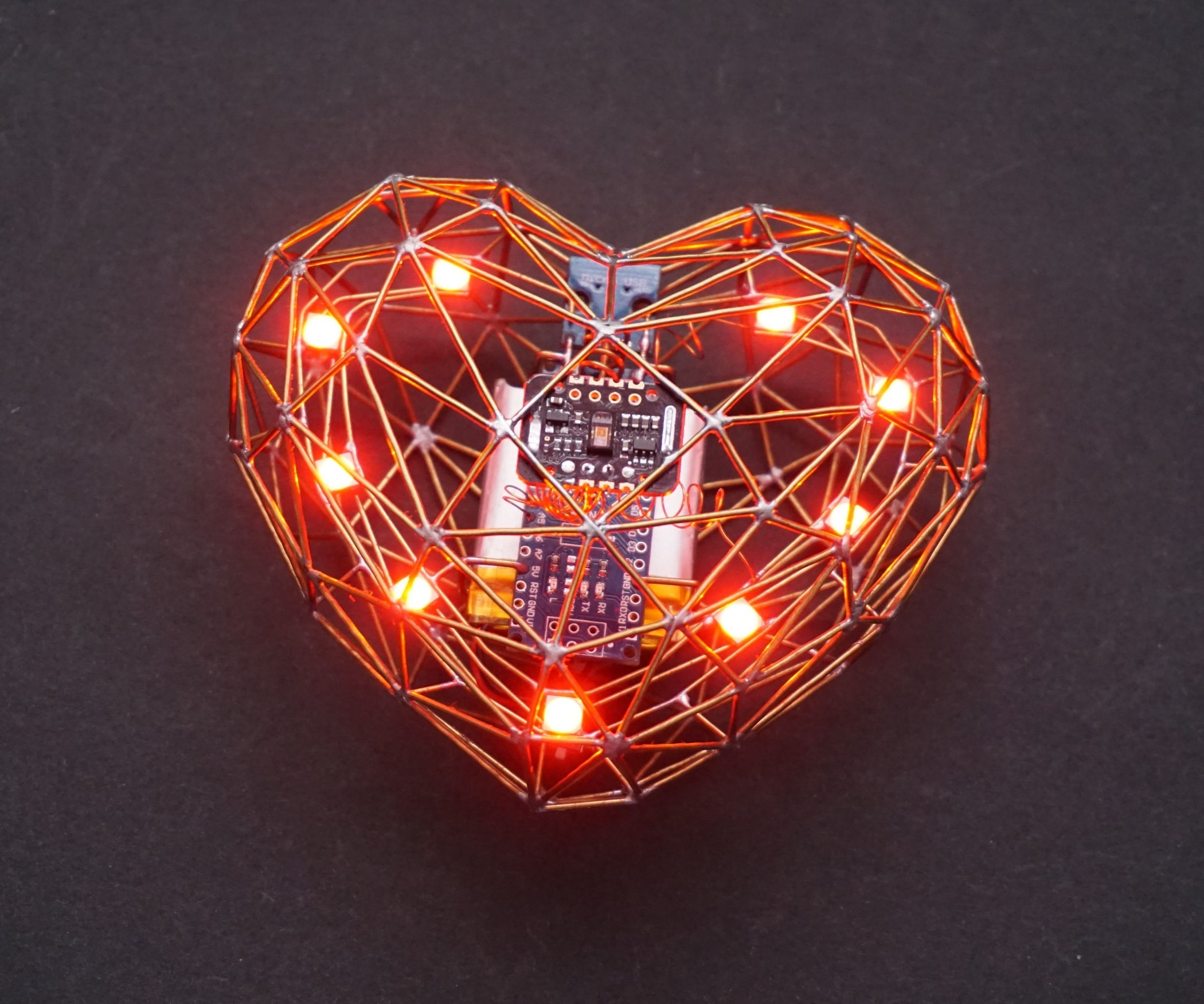 Beating LED Heart 10 Steps (with Pictures) Instructables