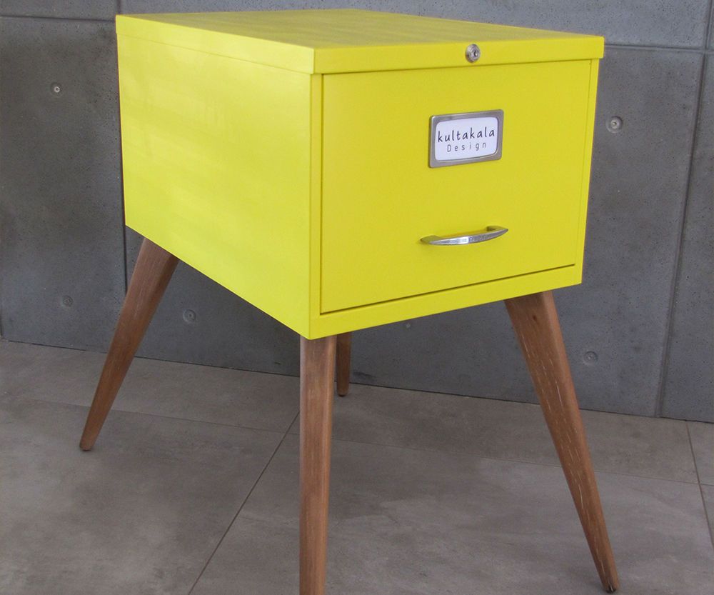 Upcycle Furniture - Israeli Vintage Office Drawer