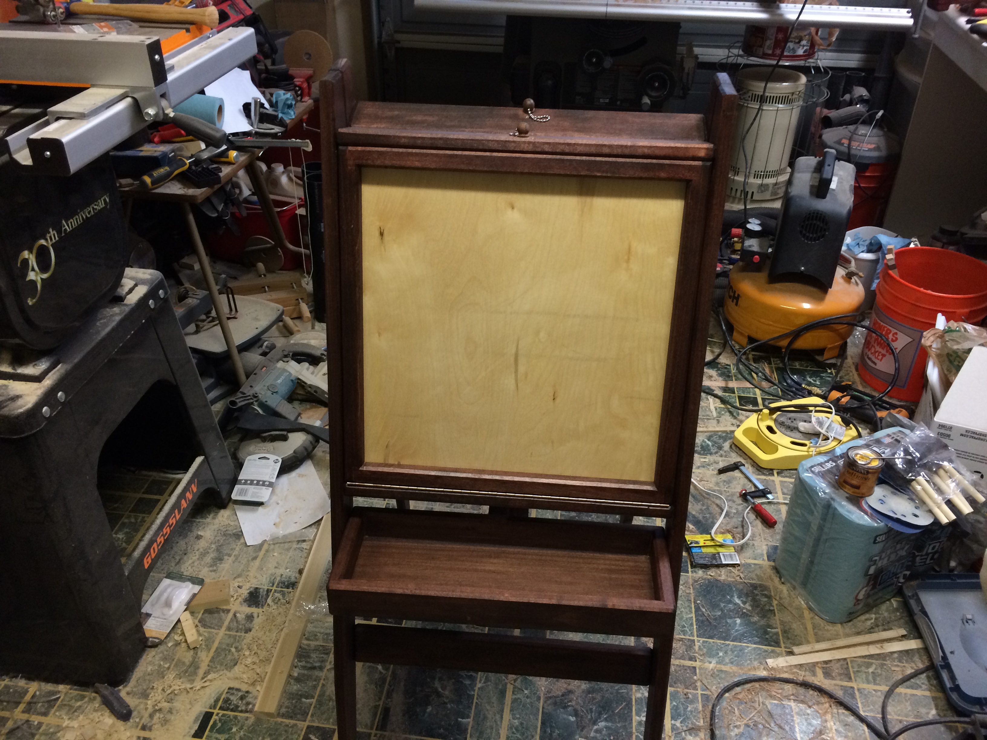 Kids Folding Art Easel Instructables