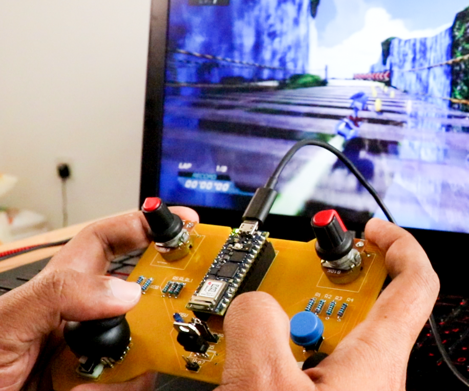 USB Joystick Using Arduino for Robotics and Computer Game