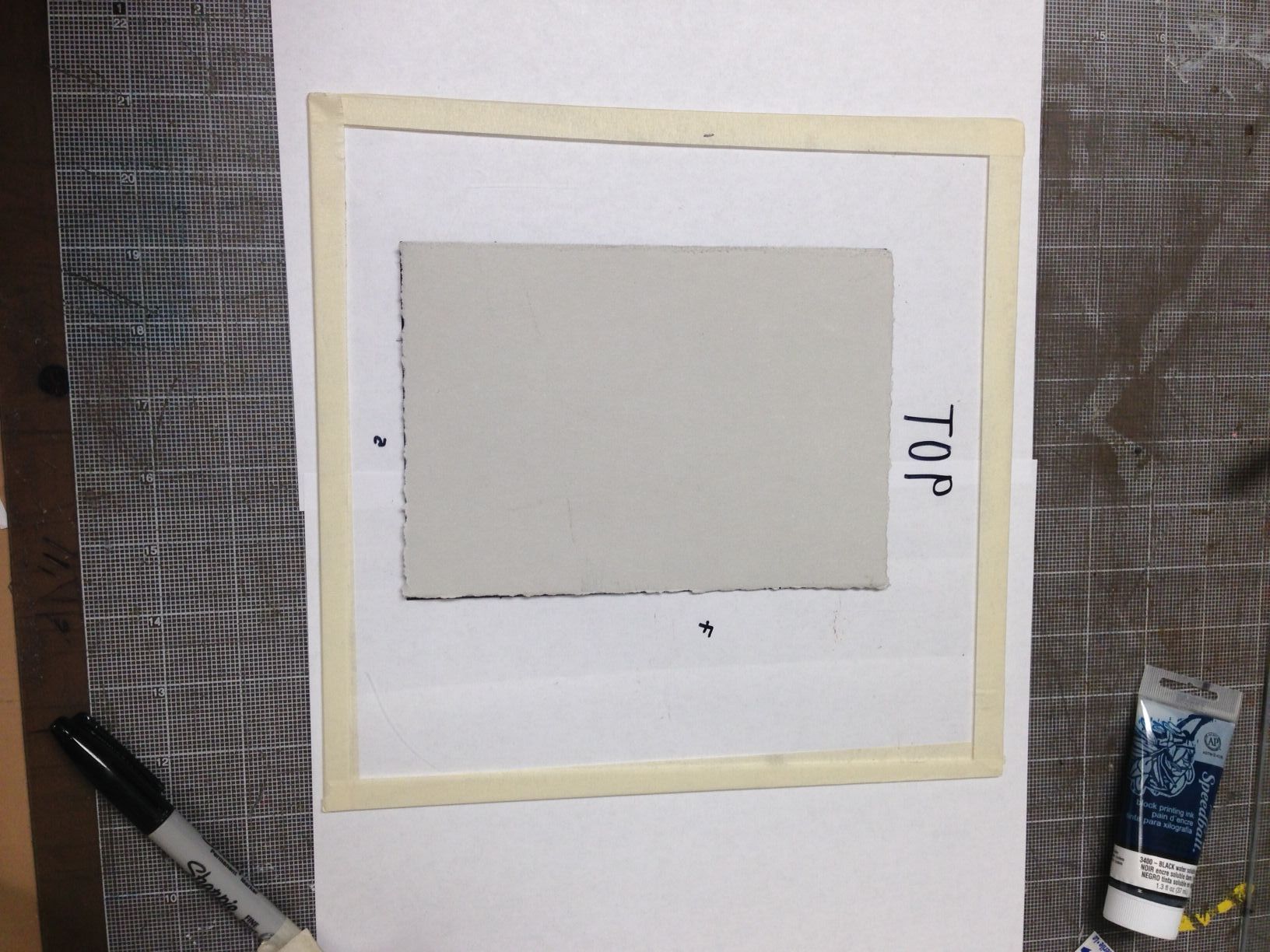 How to Create a Monoprint Using Oil Based Printmaking Ink 9 Steps