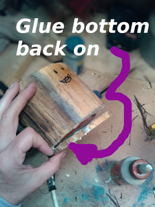 Glue the Split, Glue the Bottom