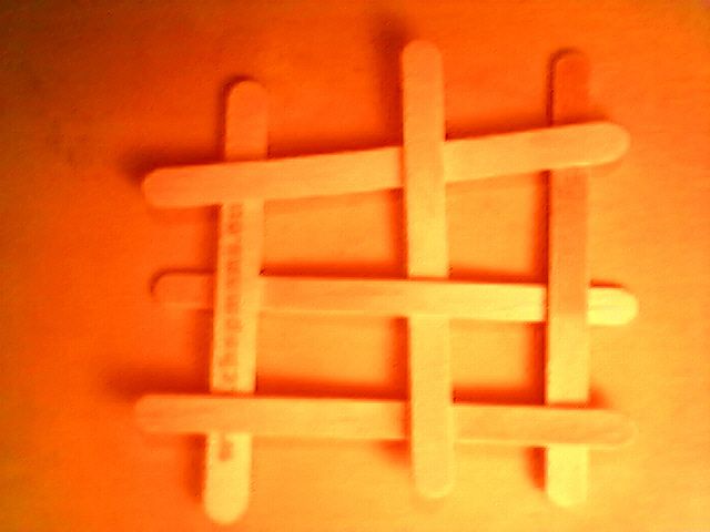 Popsicle stick bomb (lamination)