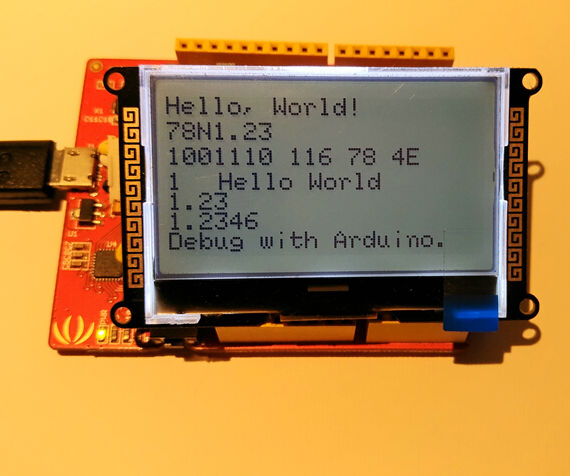 Use I2C_LCD to Debug Your Project