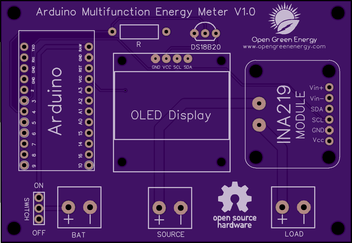 DIY Arduino Multifunction Energy Meter V1.0 : 13 Steps (with Pictures ... Circuit Diagram