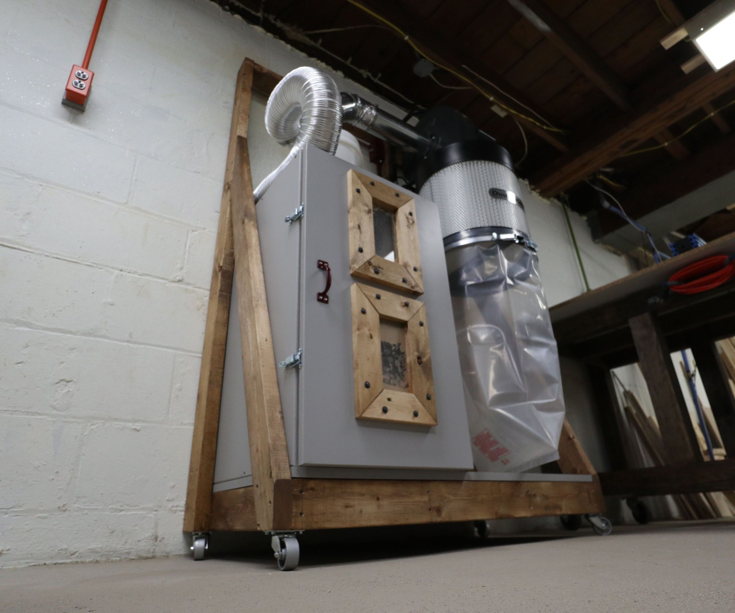 Dust Collection: Cheapest Two-Part Dust Cyclone