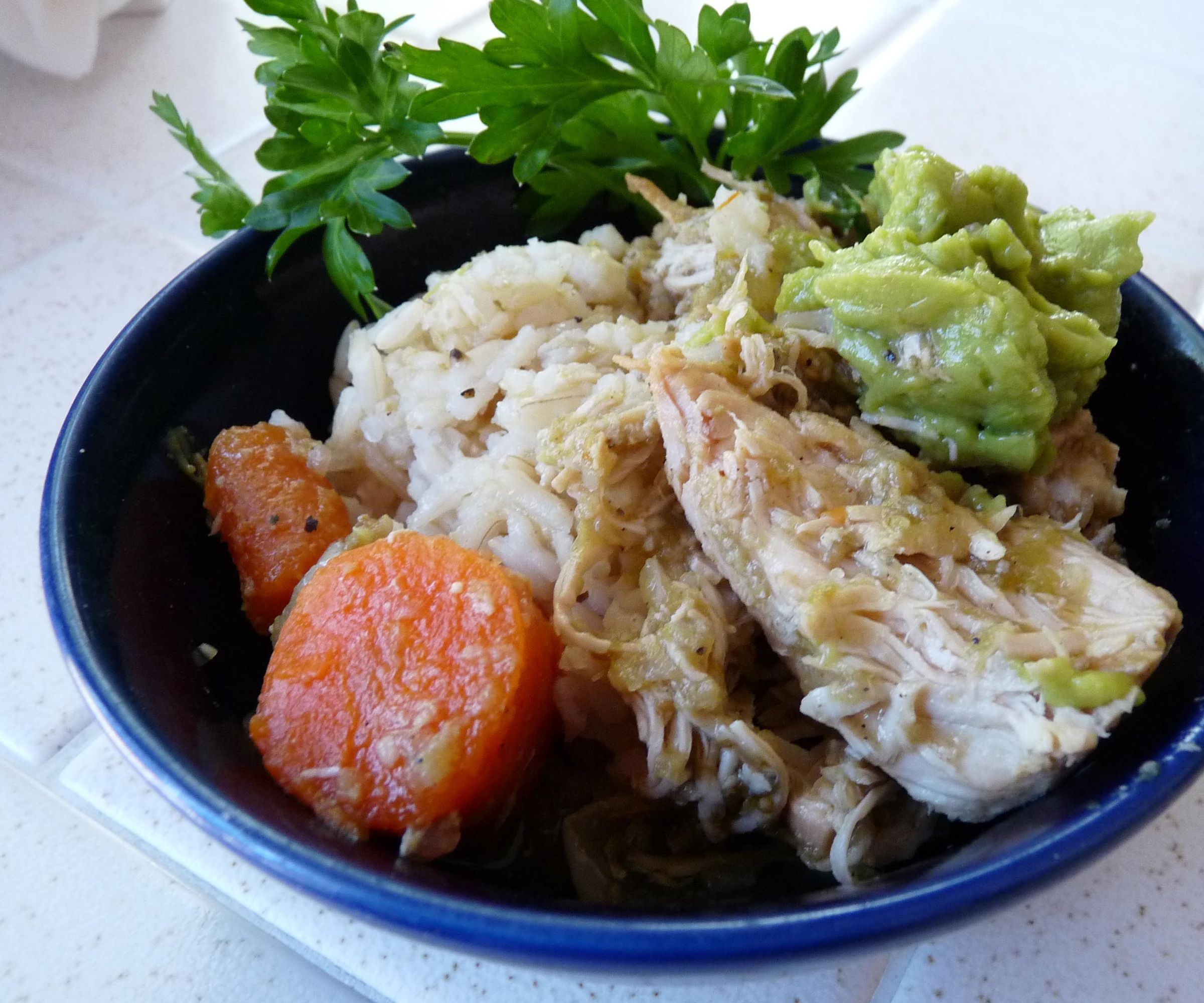 Green Chili Chicken (One Pot)