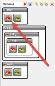 In Visuino Add Components