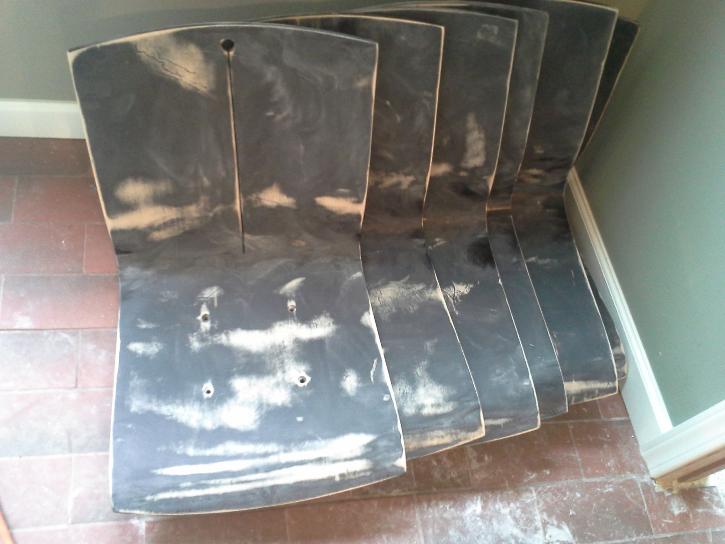 Midcentery Make Over on Some Old Kitchen Chairs 4 Steps Instructables