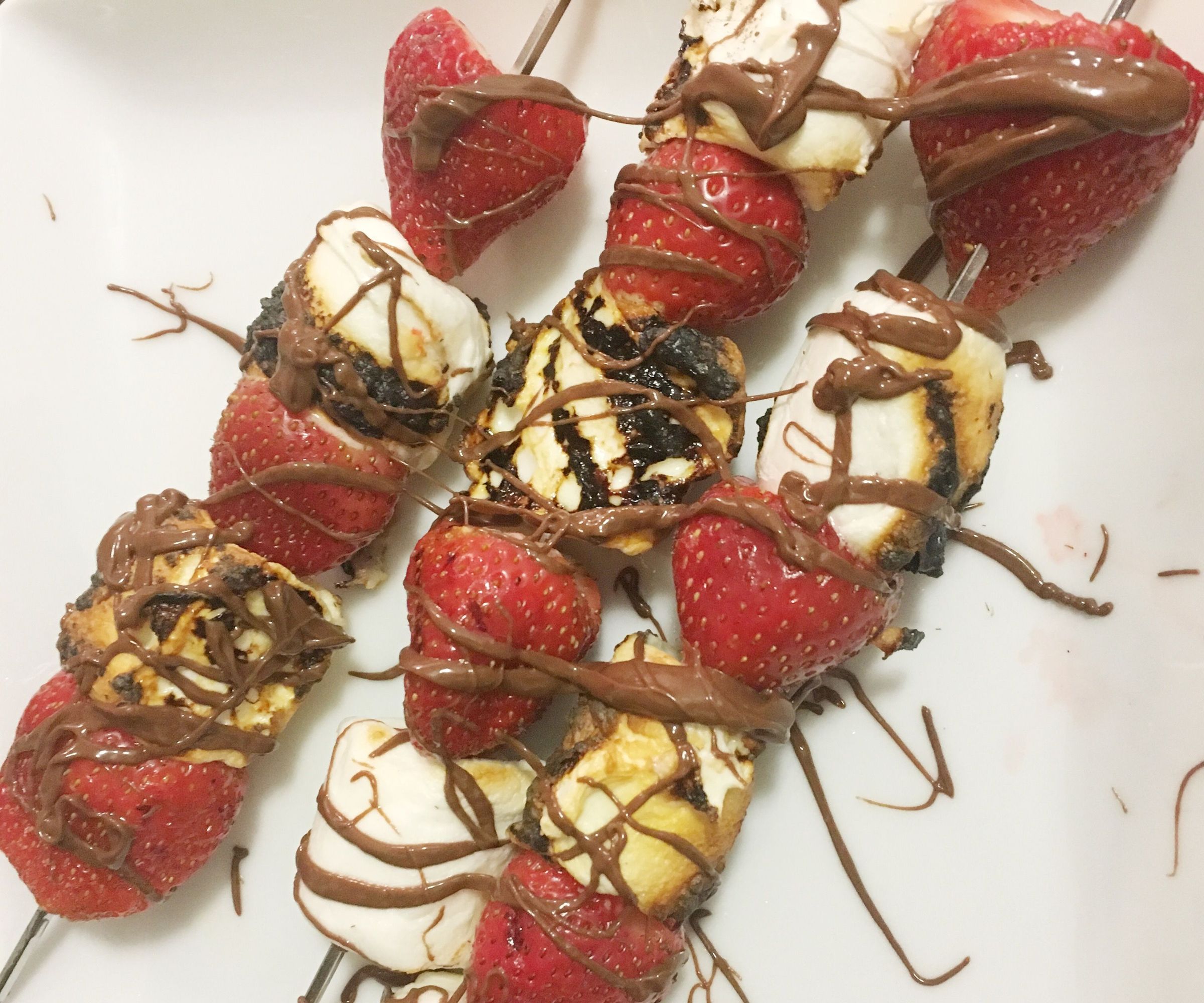 Strawberry Dessert Skewers