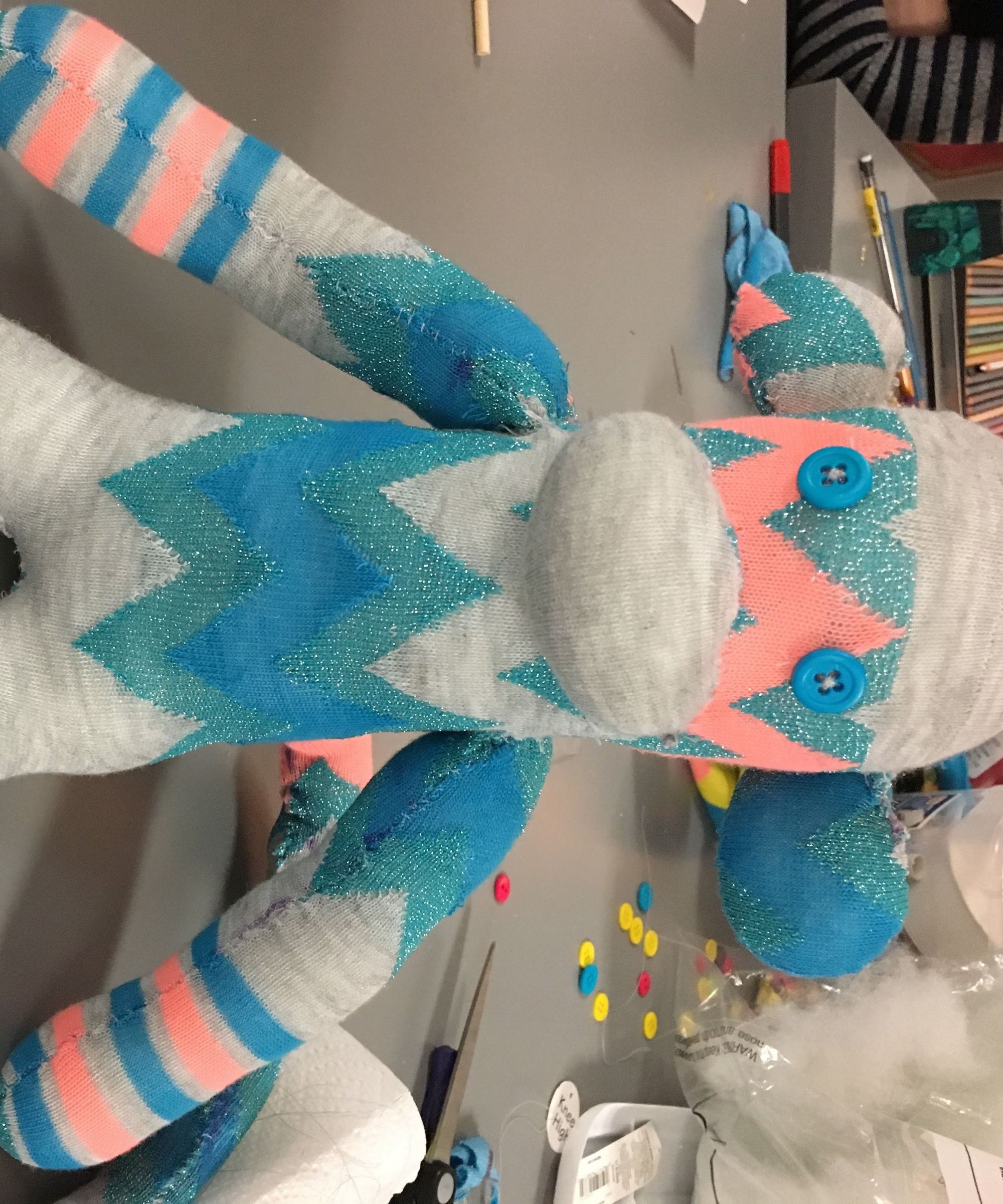 DIY Sock Monkey