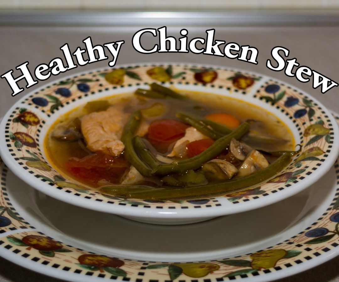 Tasty Moist Chicken Stew Slow Cooked 