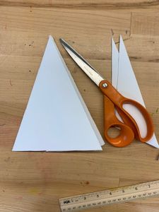 TRIANGLE BOOK From One Sheet of Paper : 7 Steps - Instructables