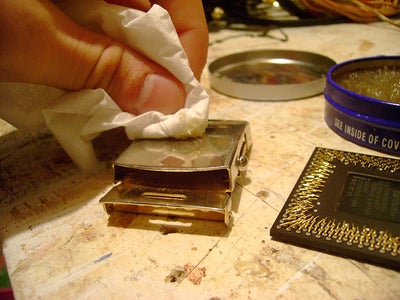Prepare the Pieces for Soldering