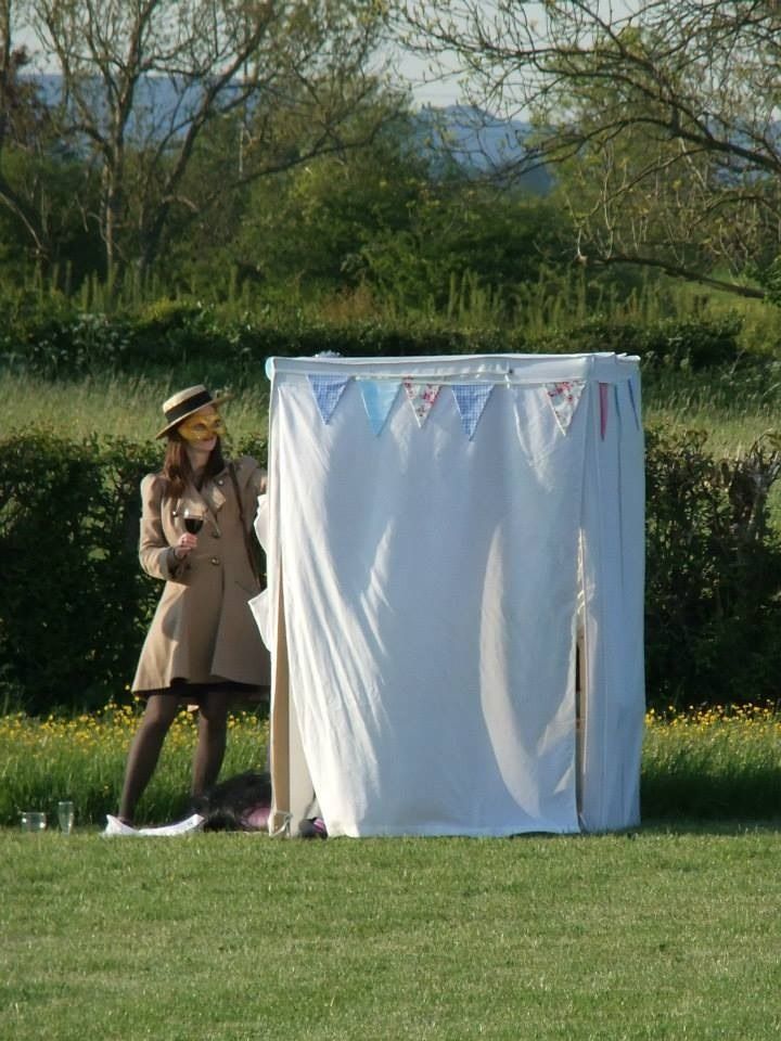 Ikea Hack: Wedding Photo Booth From Canvas Wardrobes