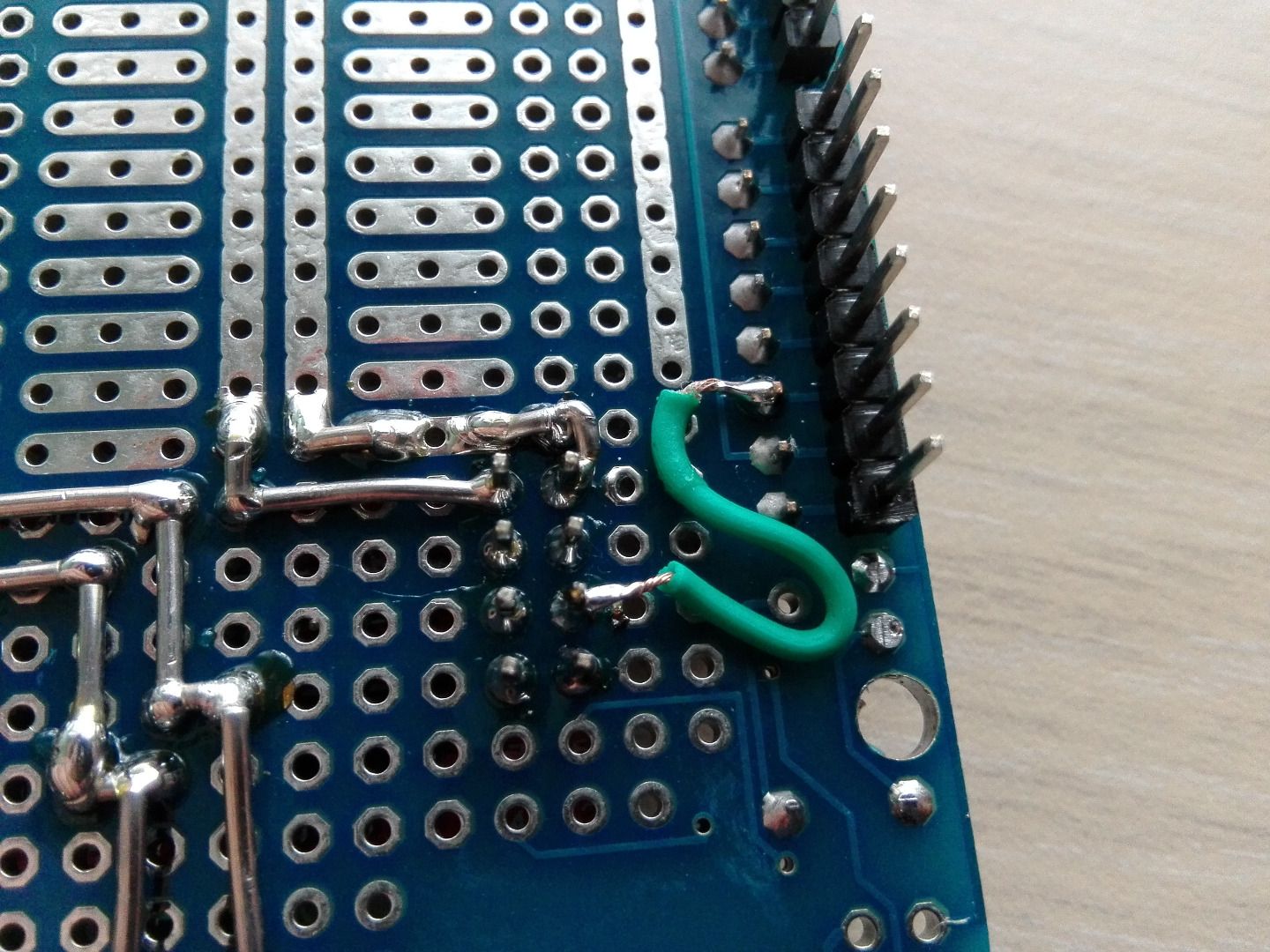 Soldering ADC Communication Lines