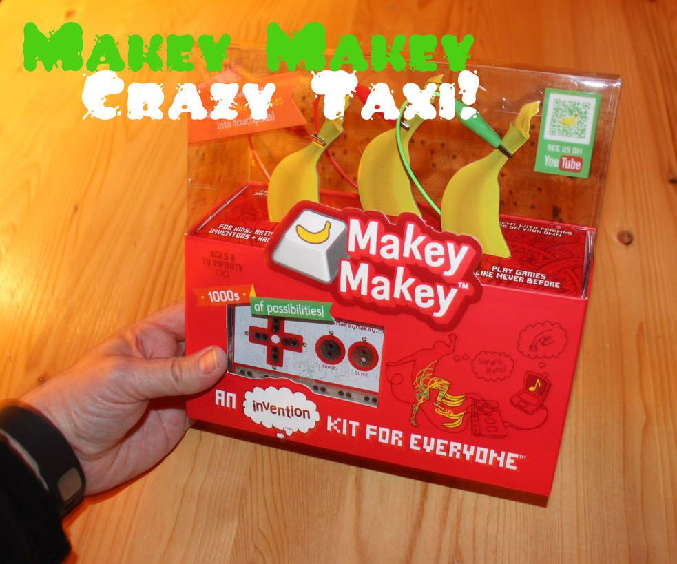 Custom Crazy Taxi Video Game Controller With Makey Makey
