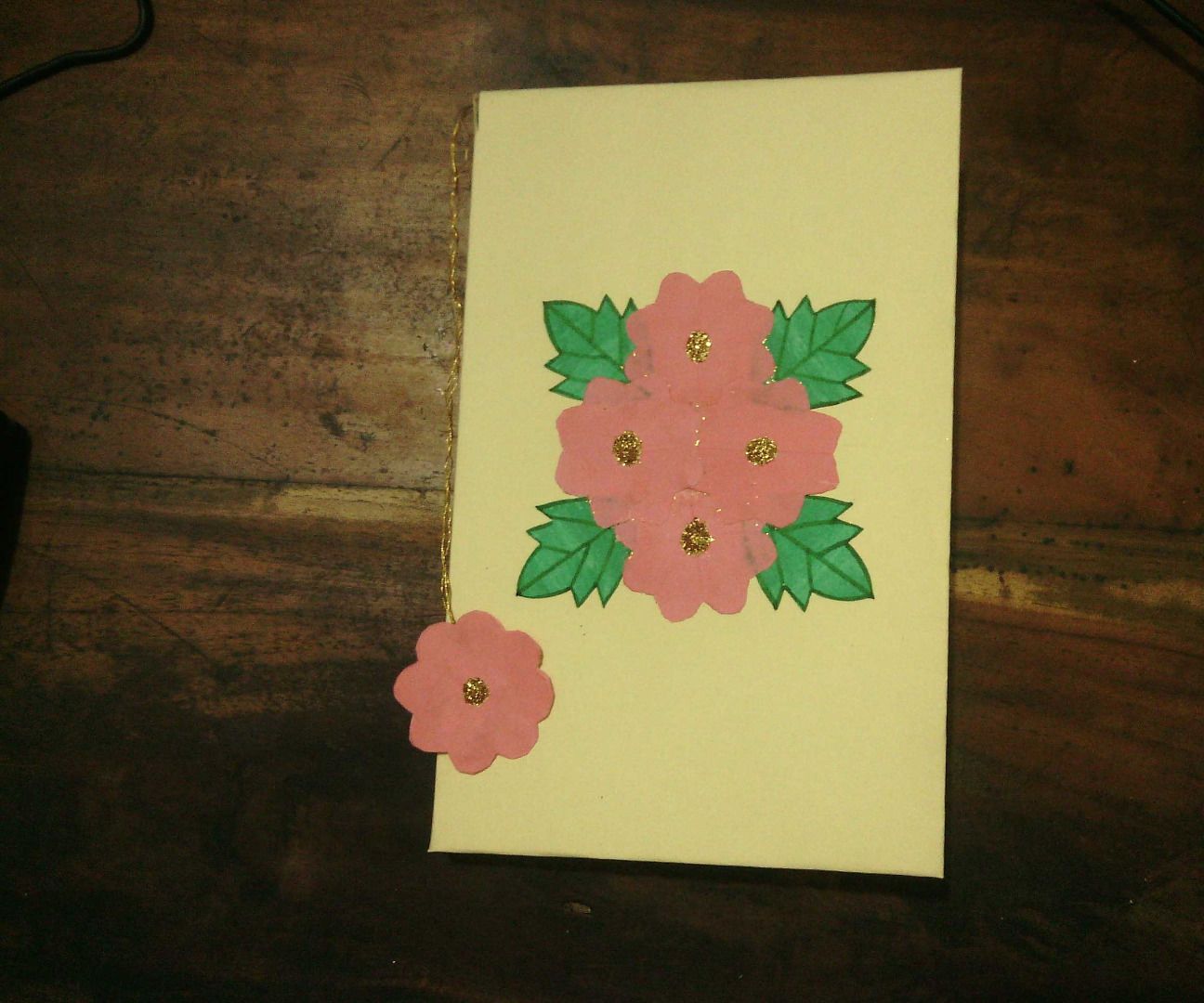 Book Cover With Bookmark