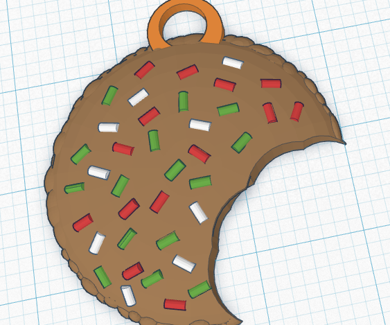 3D Cookie Ornament