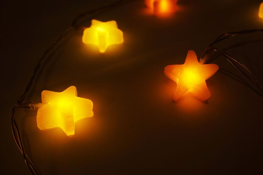 DIY Star Fairy Lights With Hot Glue 5 Steps (with Pictures)