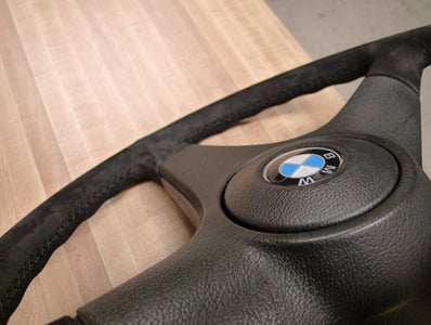 Reupholstering a Steering Wheel