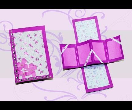 Do If Yourself Greeting Cards Twist and Pop Card / Diy Gift Card / Love Card / DIY Beauty and Easy