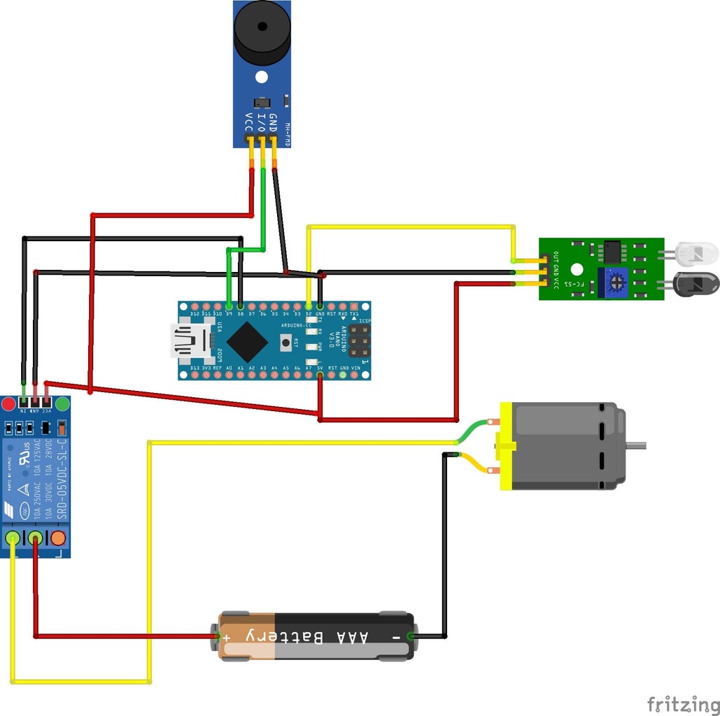 Arduino Anti Sleep Alarm for Drivers : 5 Steps (with Pictures ...