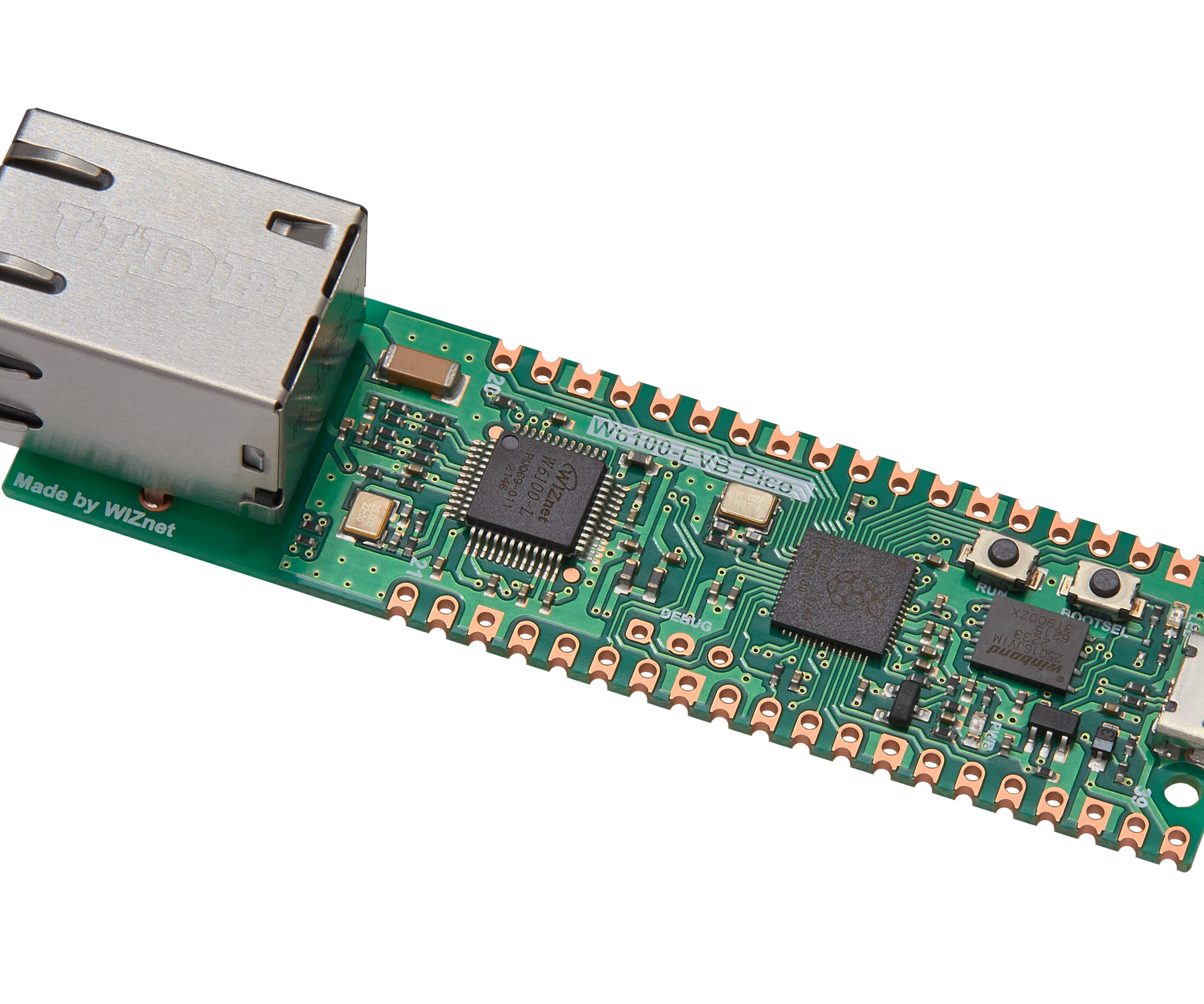IPv4/IPv6 W6100-EVB-Pico With Arduino IDE