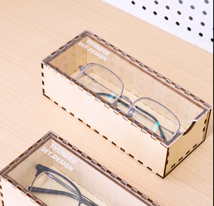 How to Make a Special Wooden Glasses Case With Laser Machine