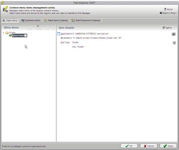 Add Item to the Folder Context Menu