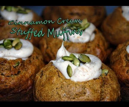 Cinnamon Cream Pumpkin Muffins