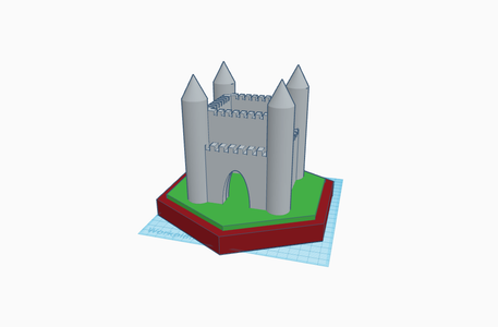 Castle Miniature by Xavier