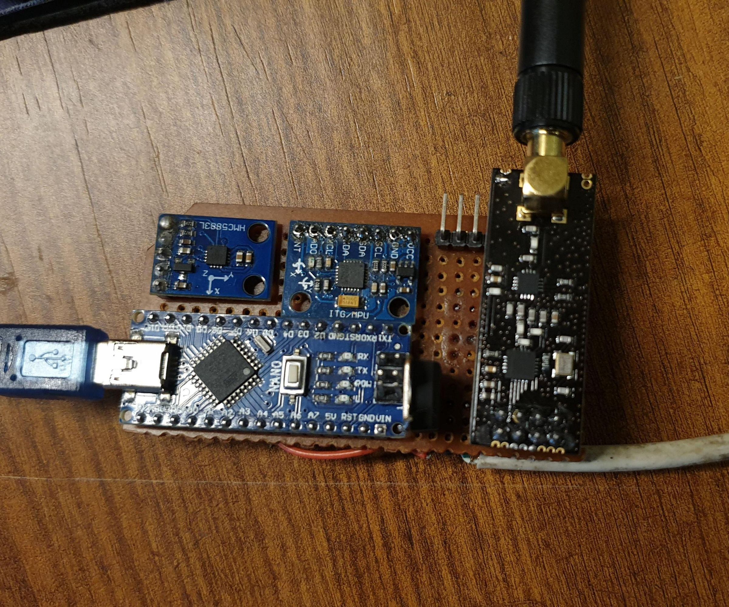 Arduino Wireless Plotting With Nrf24l01 and Mat Plot.py