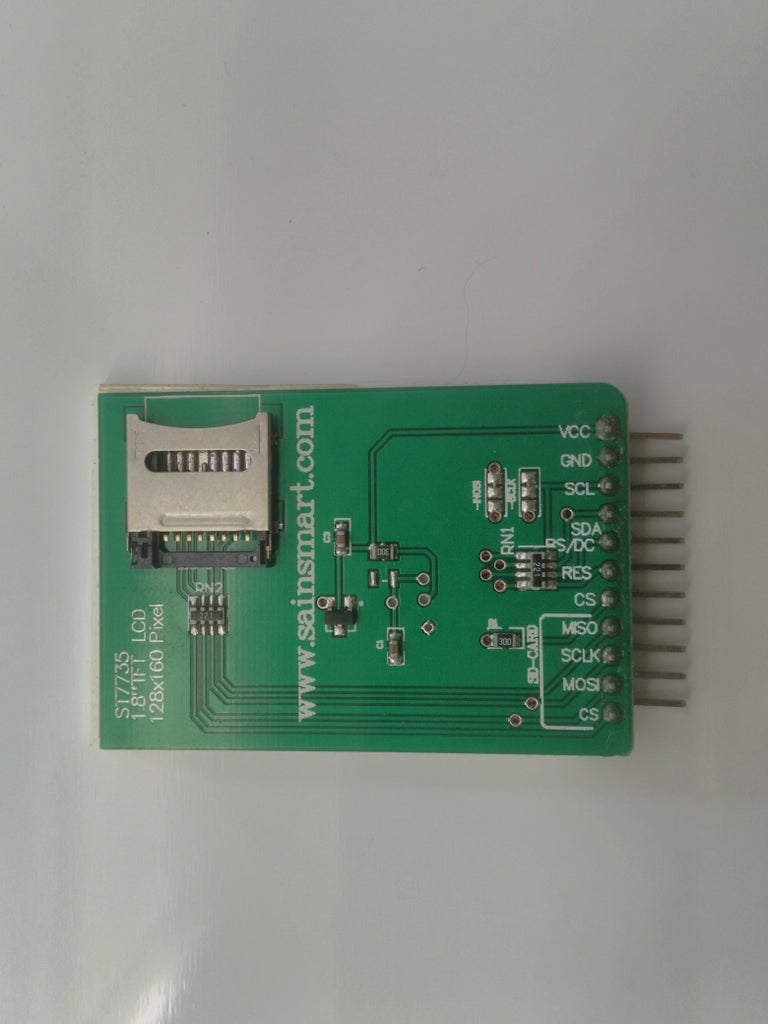  Connect the LCD Display