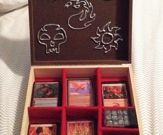 MAGIC the Gathering Deck Box With 3D Embellishments