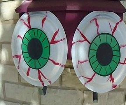Crazy, Scary, Diy Eyeballs for Halloween