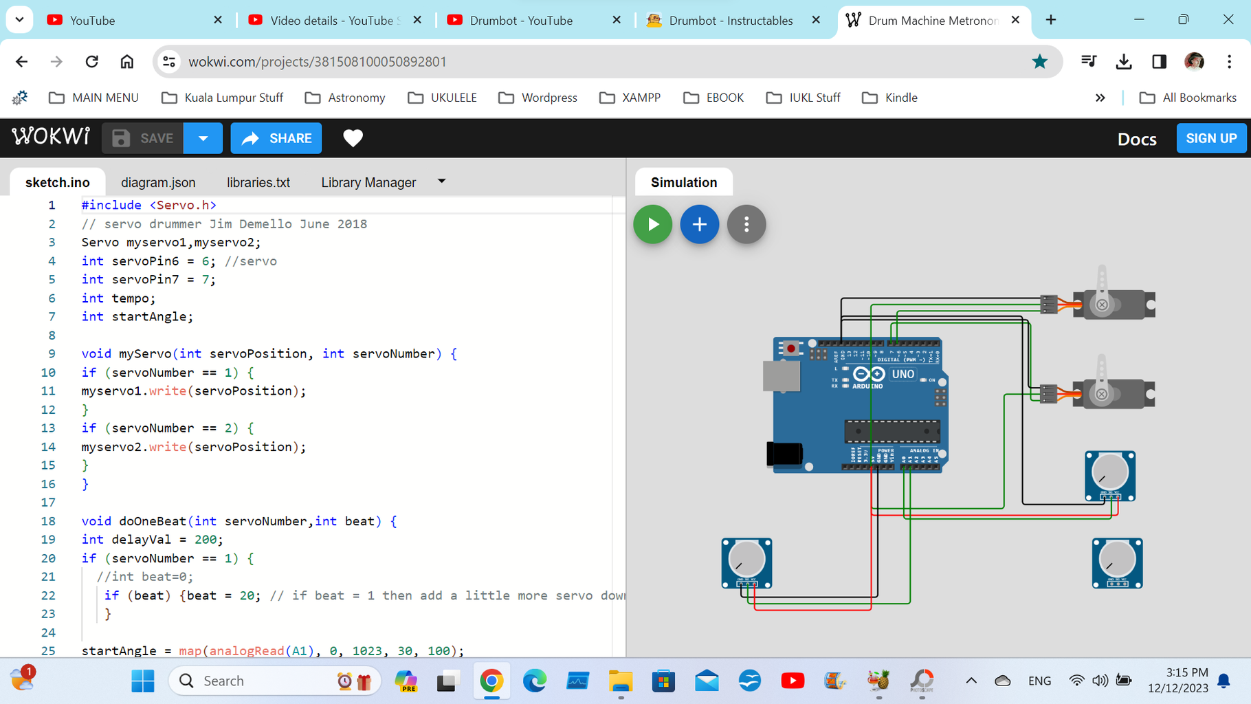 Drumbot - Instructables