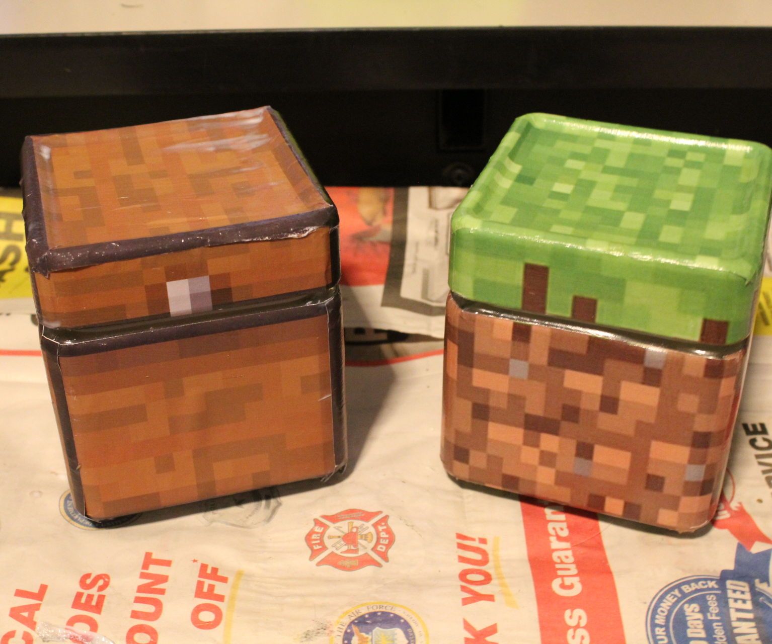Dishwasher Safe Minecraft Cookie Jars