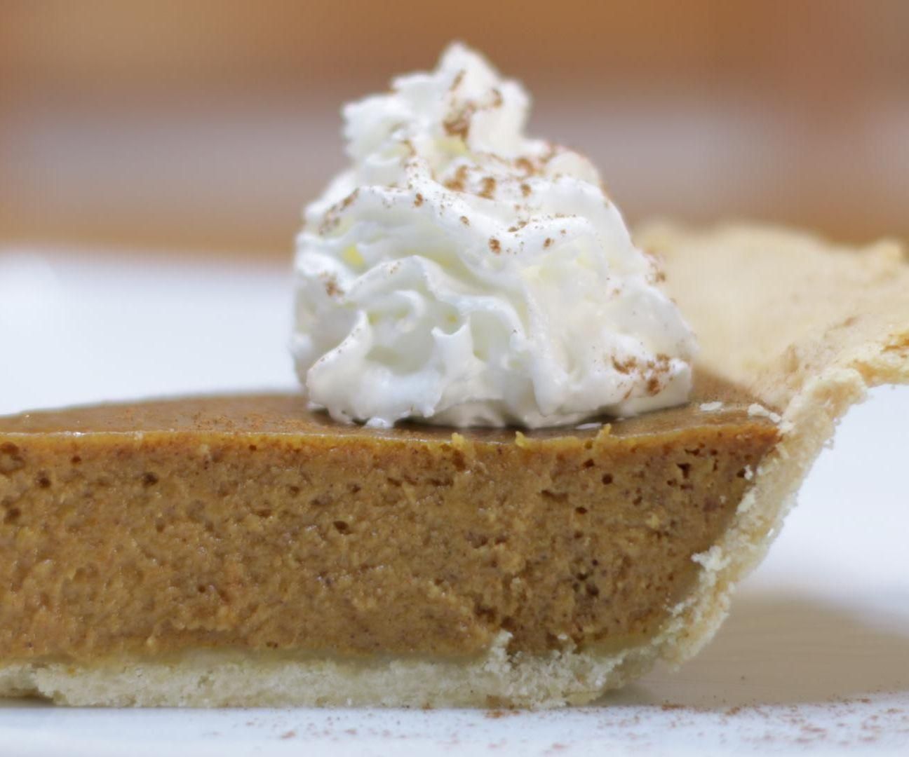 Amazing Homemade Pumpkin Pie