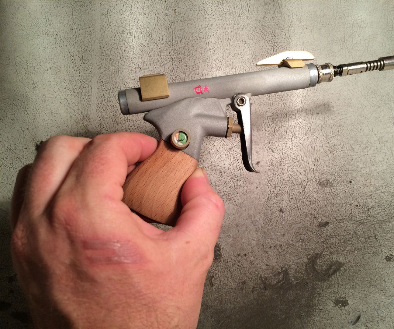 Steampunk Raygun Made From Found Objects