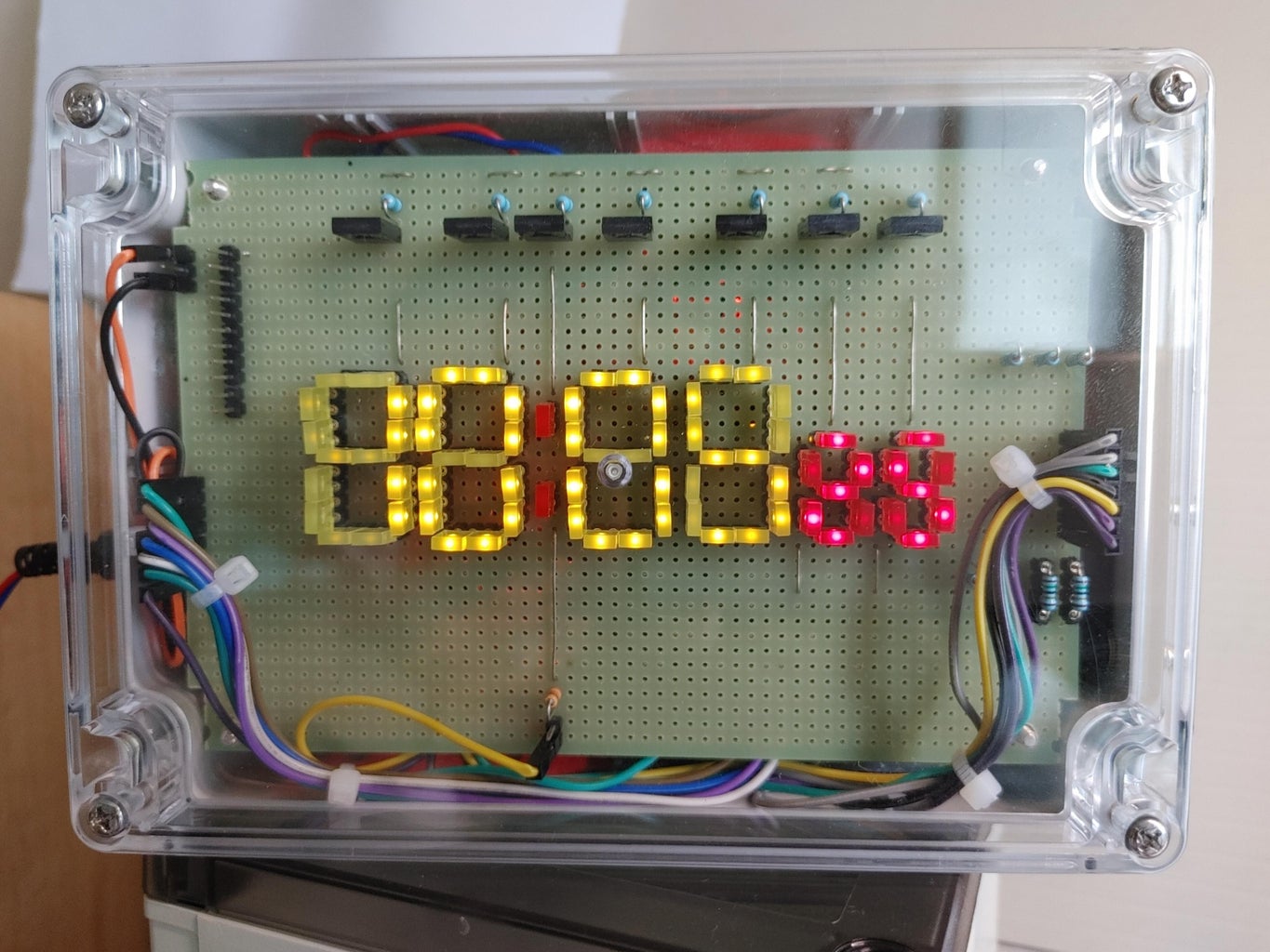 Digital Clock With 7-segment LED Display : 7 Steps (with Pictures ...