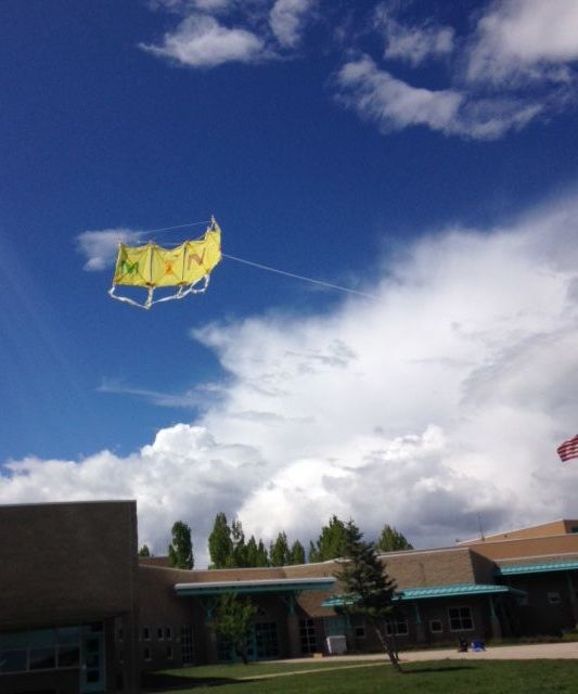Corman and Buffy's Mini Kite